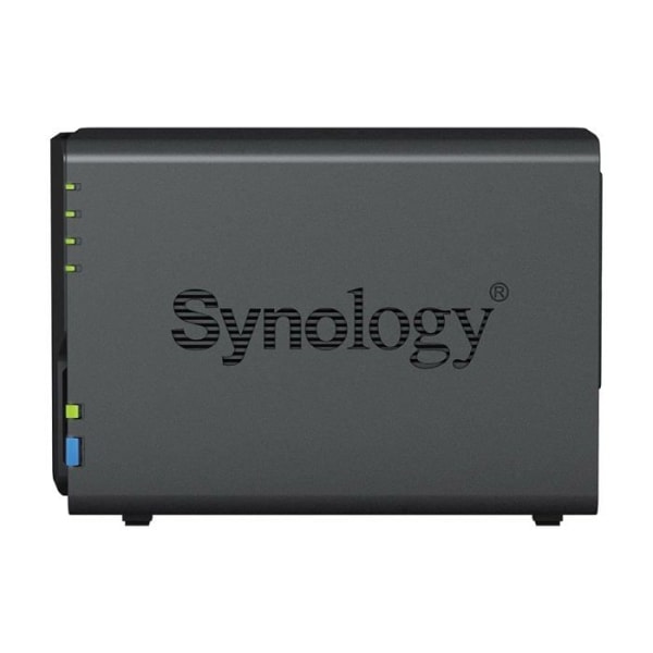 Synology - DS223/2G/2Y/12T-IW/MONTERA - DS223 NAS 12TB (2X 6TB) IronWolf, sätter ihop och testar med OS DSM installerat