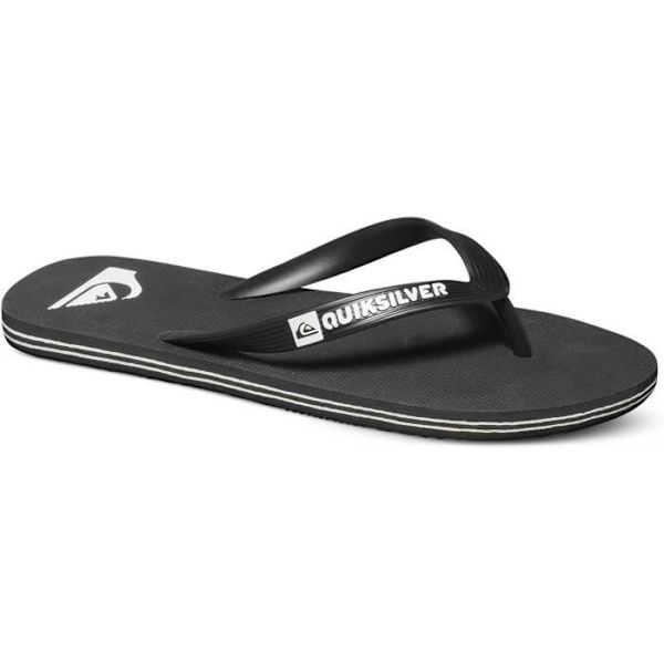Flip flops - Quiksilver Molokai - Vuxen - Svart vit Svart vit 39