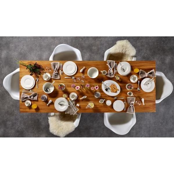 Villeroy & Boch Twist White Basic Combi set, 30 delar, Premium Porslin, Vit