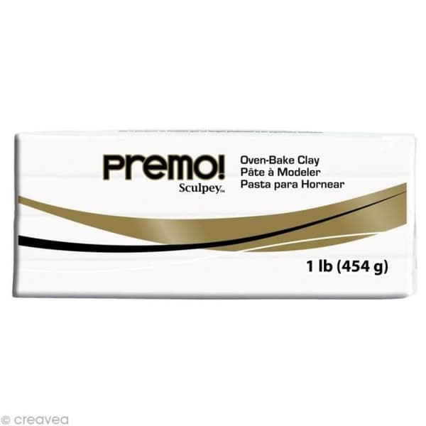 Sculpey Premo White Paste - 454 gr