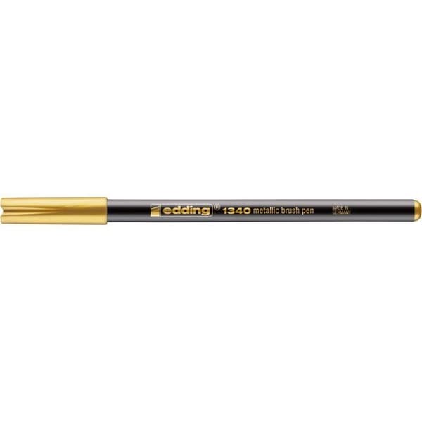 Marqueur - EDDING - 1340 - Metallisk - Guld - Pensel - 1-6 mm Guld