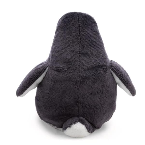 Sittande pingvinplush Nici Jorge Thunder - Grå - 30 cm grå/orange
