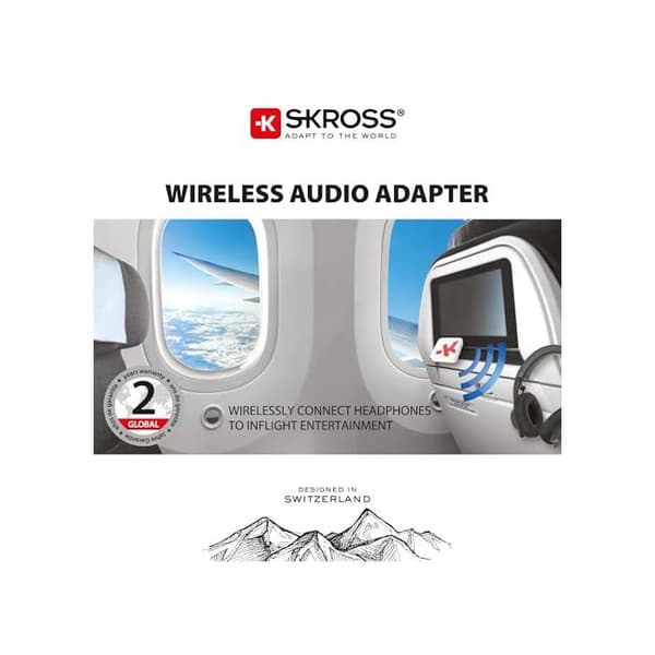 Skross Adapter och Converter Bluetooth Adapter för Flygplan/Bil
