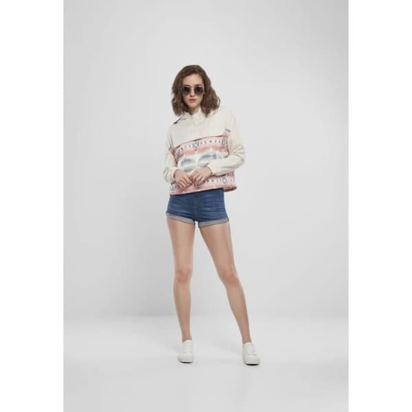Vindjacka - Urban Classics - Inka - Beige - Lätt och justerbar beige S