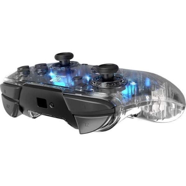 Manette utan tråd Switch Afterglow Prismatic-tillbehör-SWITCH Transparent