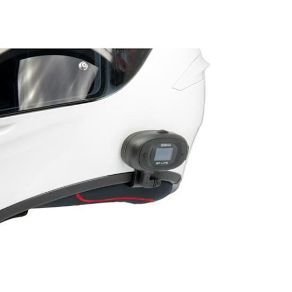 Intercom-moto - Sena - 5R LITE - LCD-skärm - Bluetooth - Uppladdningsbar USB Svart
