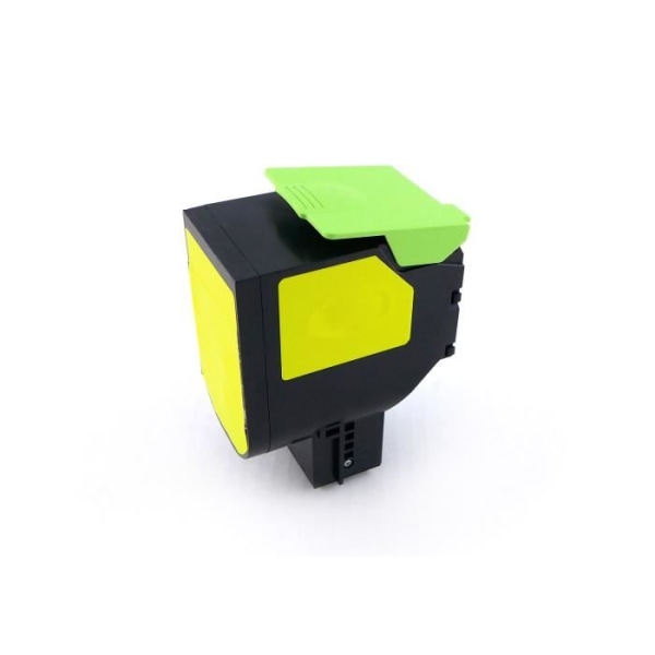 Green2Print - Gul toner för Lexmark CX410DE CX410DTE - Kapacitet 3000 sidor