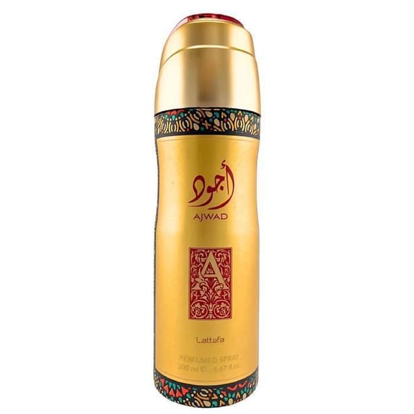 Deodorantspray - LATTAFA - AJWAD - 200 ml - Alkoholfri - Aromatisk träig