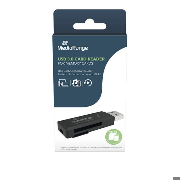 SD-Micro SD-kortläsare Mediarange