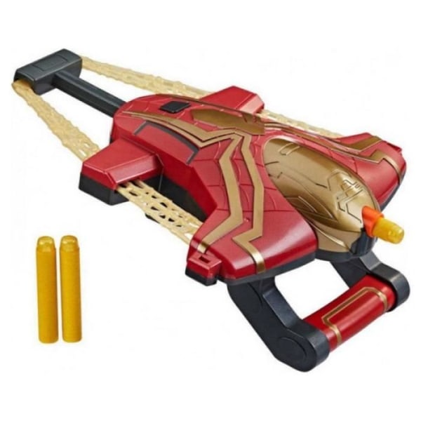 Dart Gun - Nerf - Spiderman - Golden Red - Ingår: 3 Dart - För barn +5 år Gyllene Röd
