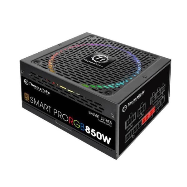 Thermaltake Smart Pro RGB 80Plus Bronze modulär Netzteil - 850W 0,000000