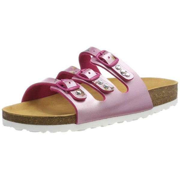 Lico Bioline Horse, Lågtofflor för flickor, Rosa Rosa, 34 EU - 560199 Rosa