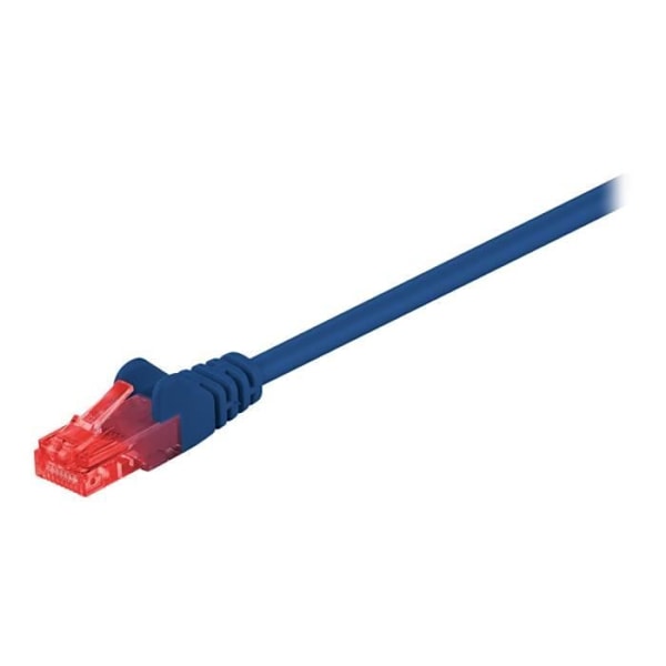 CAT 6 patch sladd - goobay - RJ-45 (M) till RJ-45 (M) - 5 m - Blå