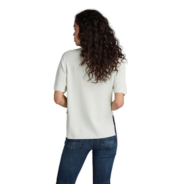 Tröja - G-star råtröja - D20949 - Mock Neck Knitted Top Knitwear Women Blå jag