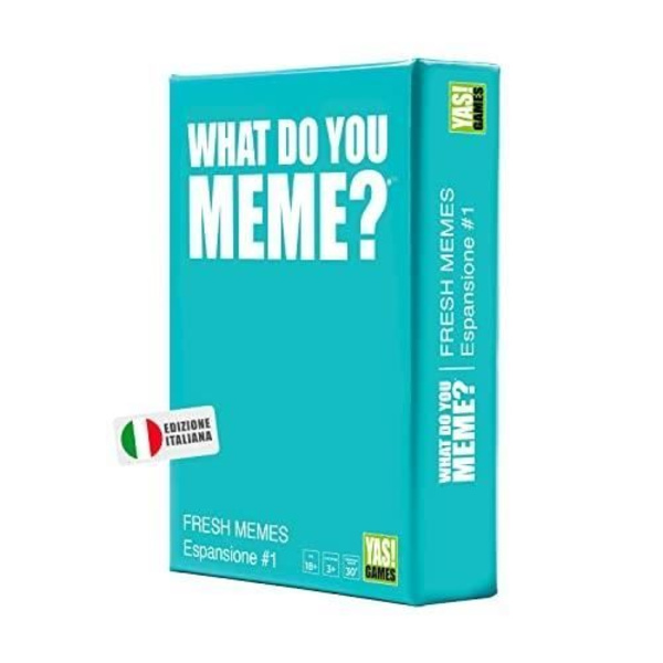 What Do You Meme FM Extension - Rocco Giocattoli - Brädspel - 90 Didascalia-kort, 25 bildkort