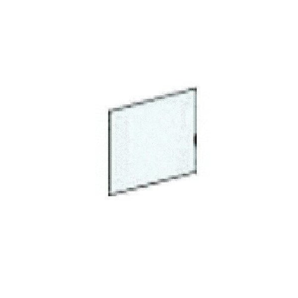 Schneider Electric Transparent dörr, 5 rader, Al 930 mm - 08095