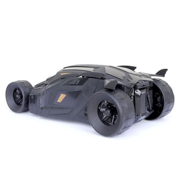 30 cm Batman statyett med sin Batmobile - BATMAN - Pack Batman + Batmobile - Mixed - Svart Svart