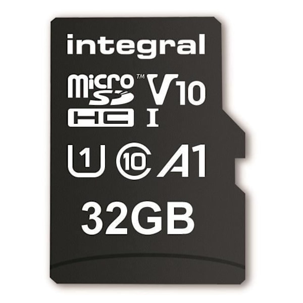INTEGRALT MINNE Micro SDXC 32GB High Speed 100MB/s överföringshastighet