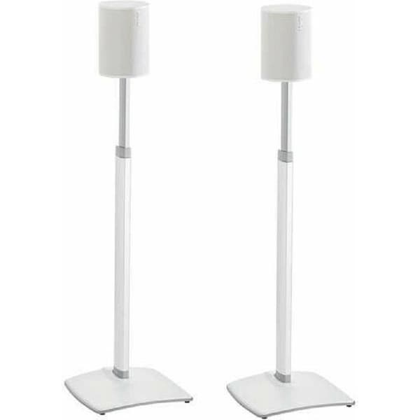Sanus Justerbara Golvstativ WSSE1A2-W2 för Sonos Era 100 – 2-pack – Vit