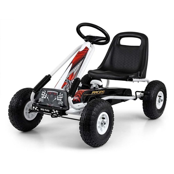 Pedalgo-kart Thor Vit Vit