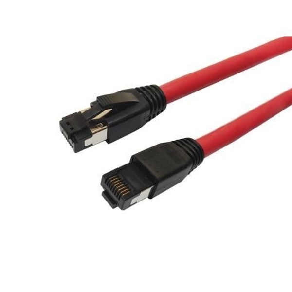 Micro Connect MC-SFTP8075R 7,5m Cat8.1 S-FTP (S-STP) Nätverkskabel Röd