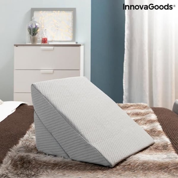 InnovaGoods Triangulär dubbelkil multipositionskudde med Memory foam Threllow