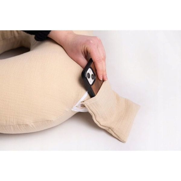 Cushion - komfortsittplats - Multitex positionering MiniRELAX positionskudde i muslin, längd 150