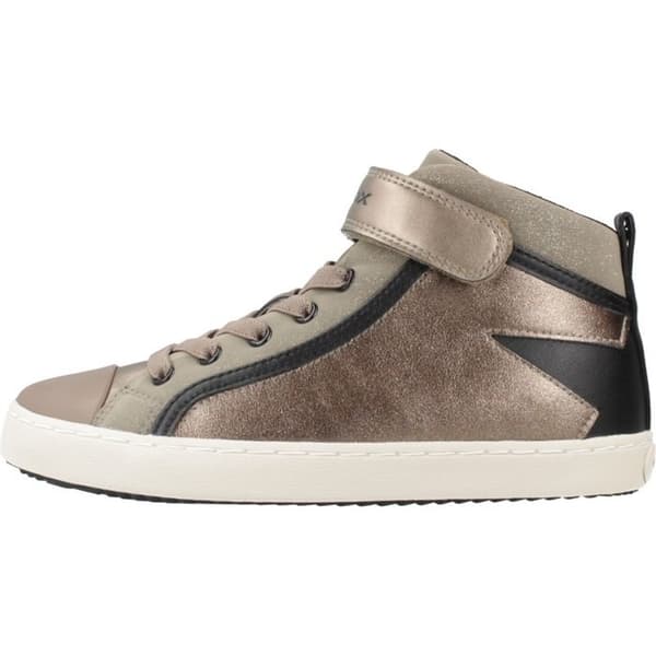 Geox Kalispera sneakers för tjejer dk beige/svart 29