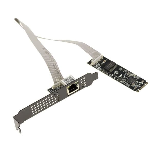 KALEA-INFORMATIQUE Nätverkskort M.2 5Gbps Realtek RTL8126 RJ45 PCIe B+M 2280 kompatibel med Windows/Mac/Linux