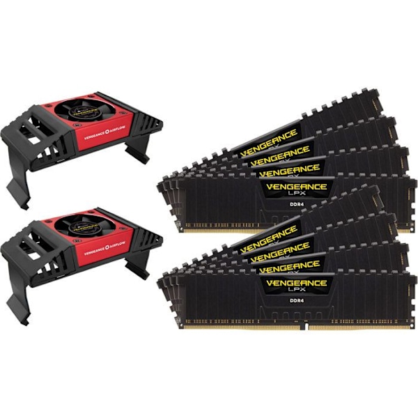 RAM-minne - Corsair - Vengeance LPX - 256 Go - DDR4 3600 MHz - CL18 - Quad Channel