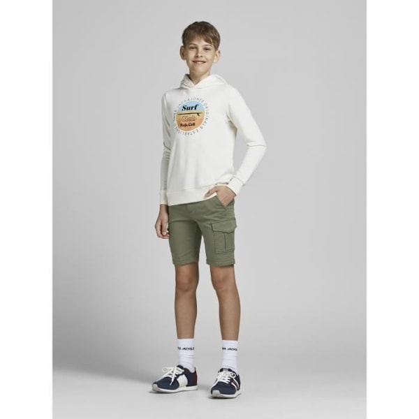 Jack & Jones Jpstjoe JjAkm barnshorts - dammig oliv - 10 år