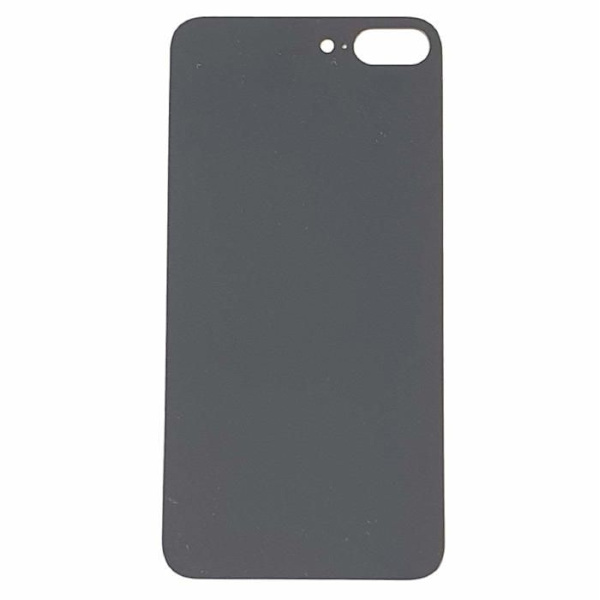 Dhlk (R) Telefon Reservdel Bakre Glas Kompatibel med iPhone 8 Plus - Bakre Glas Stort Hål (SIDERAL Grå)
