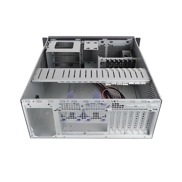 PC-fodral - Chieftec sidopaneler - UNC-409S-B-OP - 19" 4U Rack - (svart)