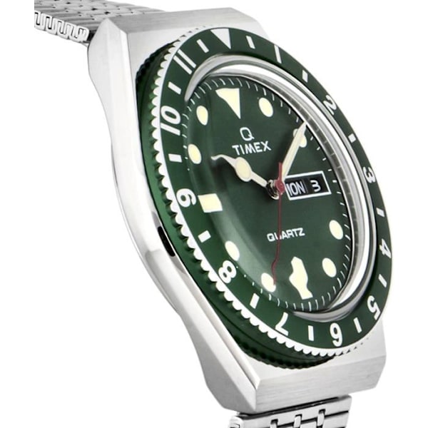 Timex - Herrklocka - Kvarts - Analog - Silverarmband i rostfritt stål - TW2U61700