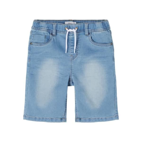 Kort Kille - NAME IT - Ryan Dnmthayer - Ljusblå denim - Storlek 4 år - Använd effekt