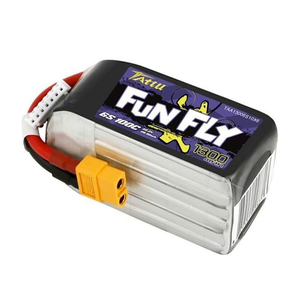 Brännare - fläkt - motor Tattu Funfly Batteri 1300mAh 22.2V 100C 6S1P XT60