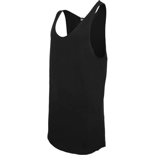 Urban Classic långformad lös linne Svart XL