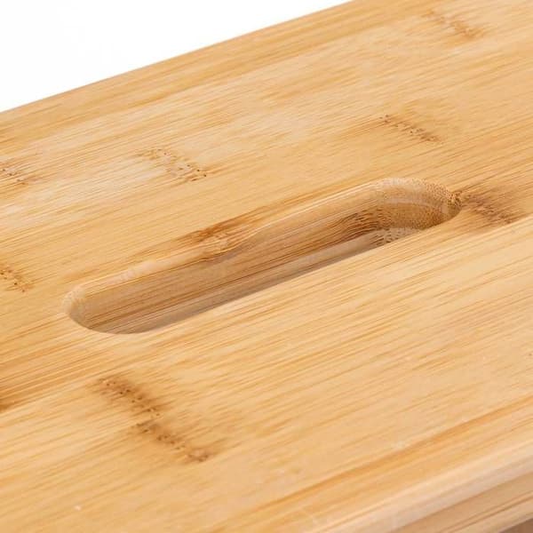 Steg 3 steg bambu - 5 fem enkelt smart brun