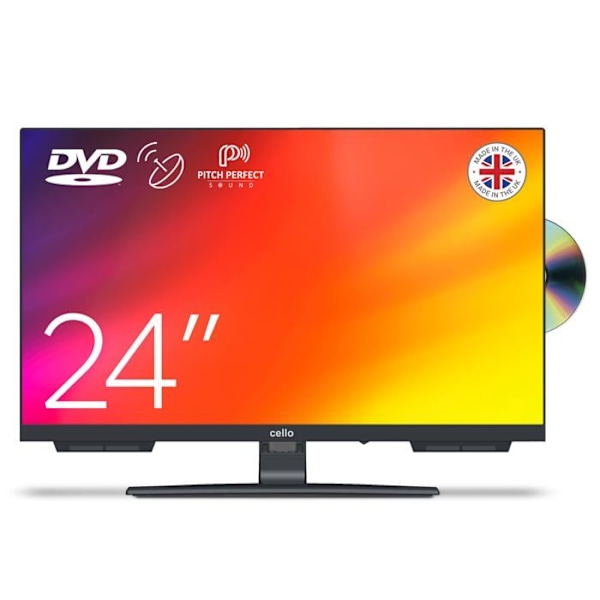 Televiseur kombinerad Cello - C2424F