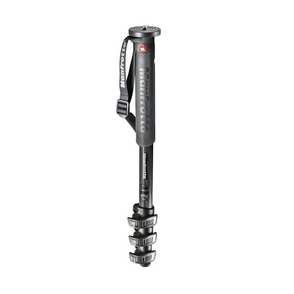 Manfrotto karbon monopod mpmxproc4 4-sektioner med quick power