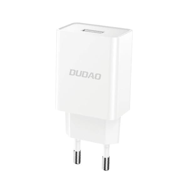 Laddare - DUDAO - A4EU - 2.1A - Lightning-kabel - Snabbladdning - Säkerhetsskydd Vit