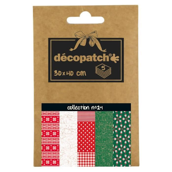 5 Decopatch Lakan - Ficka 24 - 30x40 cm