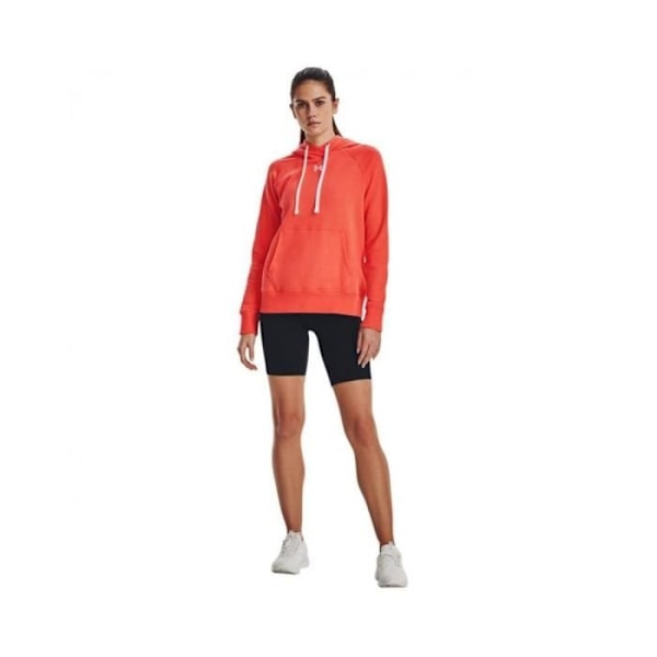 UNDER ARMOUR Rival Fleece HB Hoodie Sweatshirt Orange - Dam/Vuxen - Långa ärmar - Huvkrage Orange jag