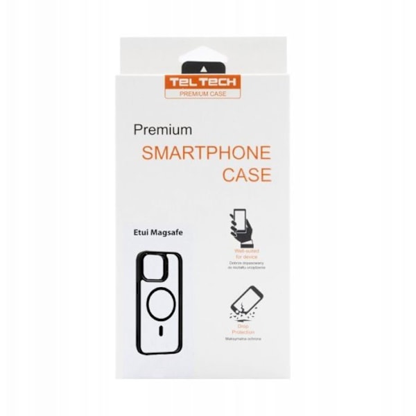 Vega Ãtui Teltech Magsafe för iPhone 16 Pro Max, svart