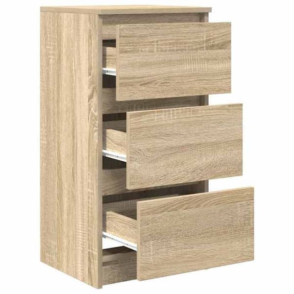 vidaXL Buffé eksonoma 37,5x35x76 cm ingenjörsträ 861726