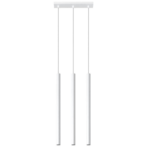 PASTELO 3 pendellampa - SOLLUX - Modern - Vit - G9 - 40W