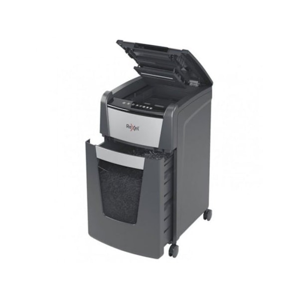 Dokumentförstörare - REXEL - Auto+ 225X - Säkerhet P4 - Kapacitet 225 ark - Behållare 60L