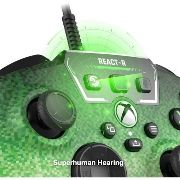 Trådbunden spelkontroll - TURTLE BEACH - REACT-R - Pixel - Xbox & Windows Grön