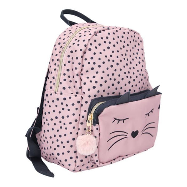 Ryggsäck - Prinsessan Mimi - Katt - Rosa - 3D - Dagis Rosa