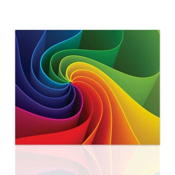 Declea heminredning canvasmålning - CN204FW18-80X60 - Modern målning, Bomull, Flerfärgad, 80X60